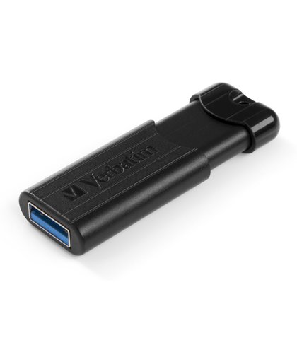 Verbatim PinStripe USB flash drive 128 GB 2.0/3.0 (3.1 Gen 1) USB-Type-A-aansluiting Zwart