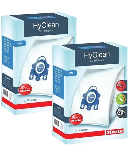 Miele HyClean 3D Efficiency GN 2-pack - Stofzuigerzakken