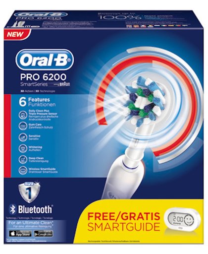 Oral-B Pro Series Cross Action 6200 met Smart Guide