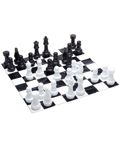 Garden Games Tuin schaakspel - 120 x 120 cm