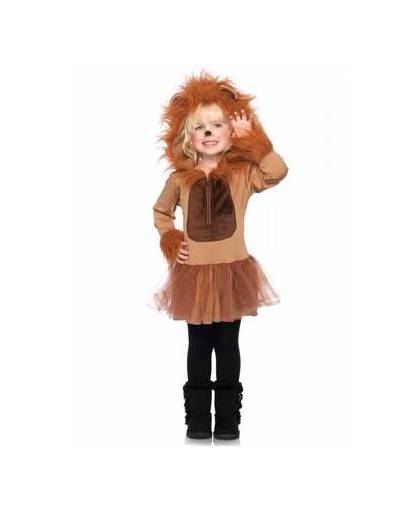 Leg avenue cuddly lion meisjes kostuum - maat xs (3 tot4 jaar)