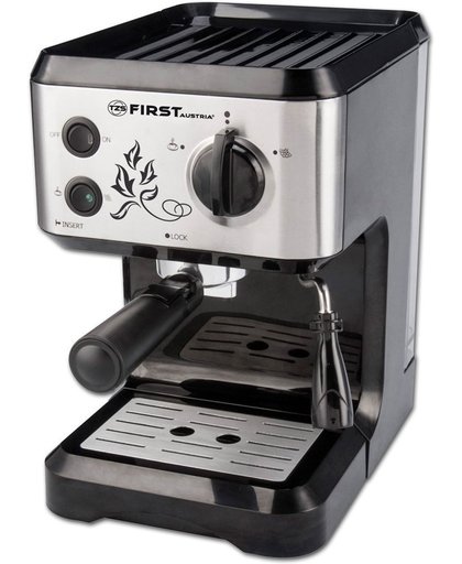TZS First Austria - 1050 W Design Espressomachine met 15 bar filterhouder