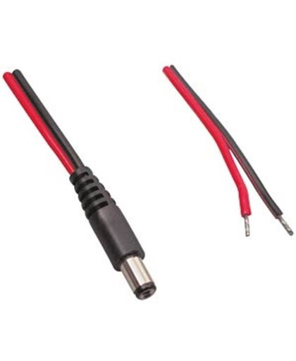 BKL Kabel met rechte DC (m) connector - 4,75mm x 1,7mm - 2 meter