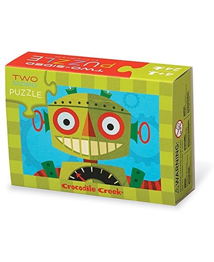 Crocodile Creek - Puzzels - 2-Sided Puzzle Robot