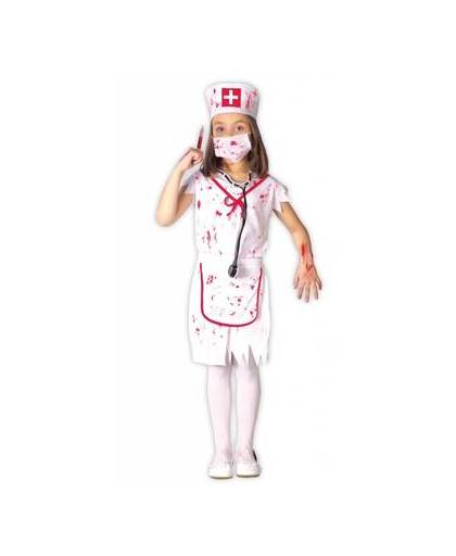 Halloween kostuum kind verpleegster - maat / leeftijd: 122-134 / 7-9 jaar