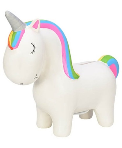 Toi-toys Spaarpot Unicorn Wit 20.5 Cm