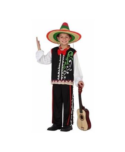 Mexicaanse senor kostuum voor jongens 128 (7-9 jaar)