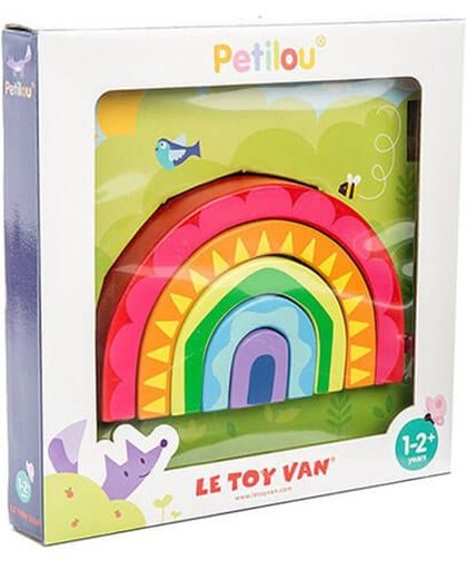 Le Toy Van - Petilou - Regenboogblokken - Hout