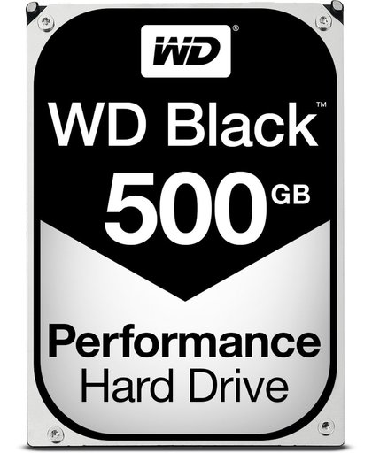 Western Digital Black interne harde schijf HDD 500 GB SATA III
