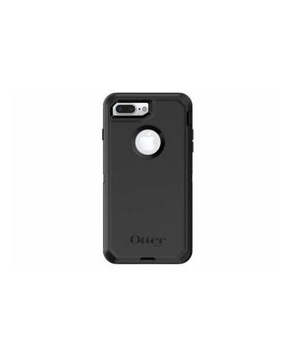 Zwarte defender rugged case voor de iphone 8 plus / 7 plus / 6(s) plus