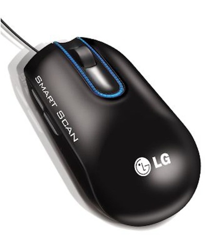 LG LSM-100 USB Laser 1200DPI Zwart muis