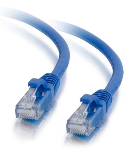 C2G 1 m Cat5E UTP LSZH netwerkpatchkabel - Blauw netwerkkabel