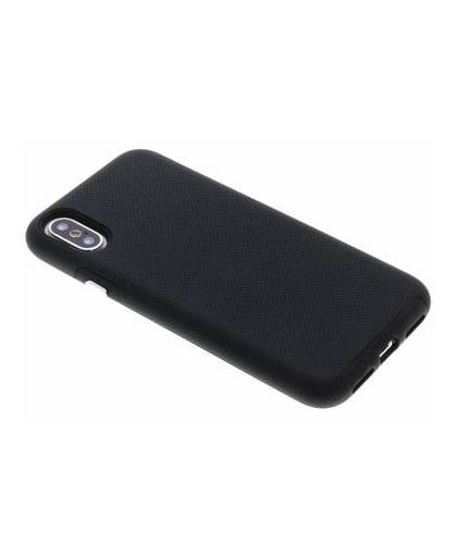 Zwarte rugged case voor de iphone x