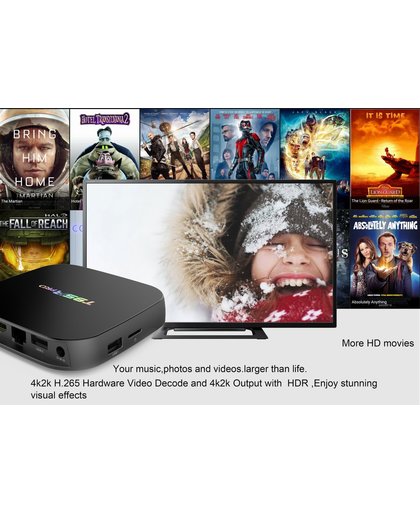 Kodi T95R PRO Android S912 TV Box Mediaspeler + MX3 Air Mouse