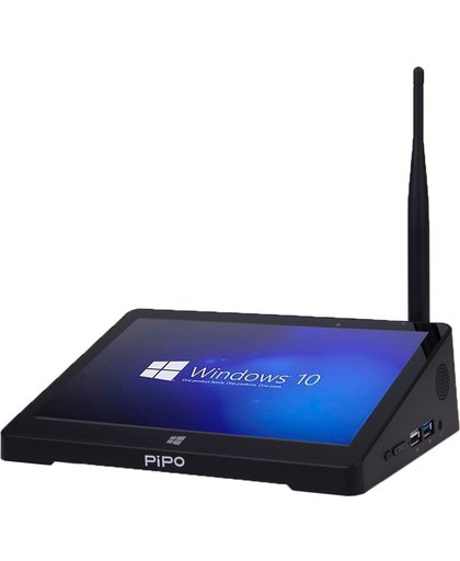 TV Box Stijl PiPo X9S Windows 10 & Android 5.1 Mini PC + 8.9 inch Tablet, Intel X5-Z8350 Quad Core tot 1.84GHz, RAM: 4GB, ROM: 64GB, ondersteunt WiFi / LAN / BT4.0 / HDMI