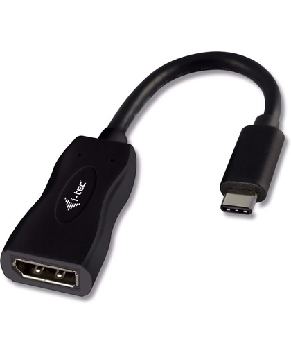 i-tec C31DP kabeladapter/verloopstukje USB-C 3.1 DisplayPort Zwart