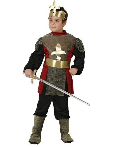 Middeleeuws ridderpak voor jongens - Verkleedkleding - 98/104