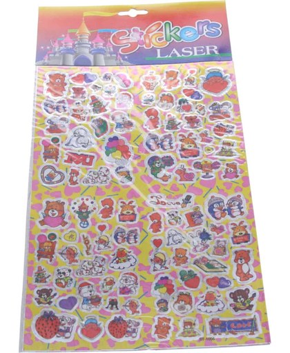 Amigo Stickervel Hartjes 19 X 30 Cm
