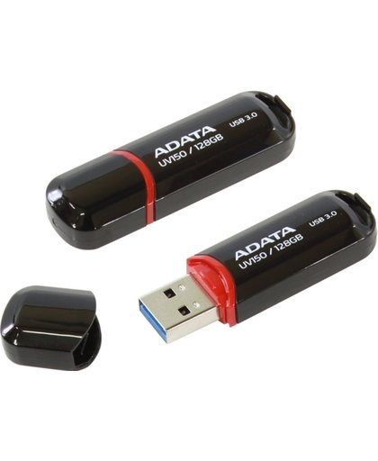 ADATA 128GB, USB 3.0 128GB USB 3.0 (3.1 Gen 1) USB-Type-A-aansluiting Zwart USB flash drive