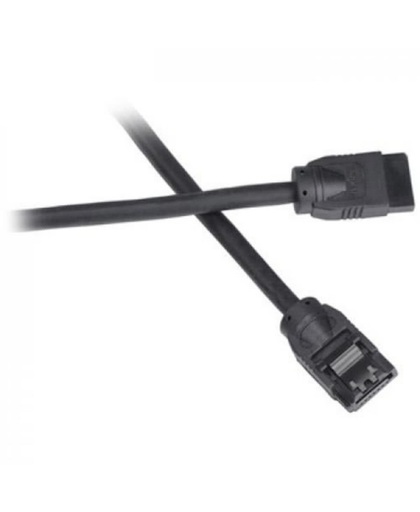 Akasa SATA3-50-BK 0.5m Zwart SATA-kabel