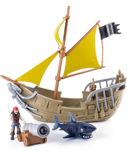 Pirates of the Caribbean Jack Sparrow Ship Playset asst