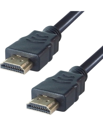 Computer Gear HDMI/HDMI M/M 2m HDMI HDMI Zwart kabeladapter/verloopstukje