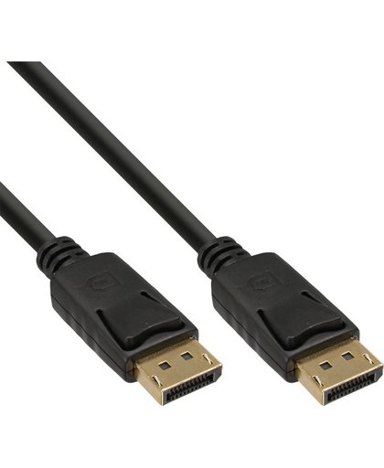 InLine DisplayPort - DisplayPort kabel - versie 1.2 / 4K - 0,30 meter