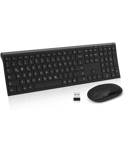 Jelly Comb draadloze muis en toetsenbord (QWERTZ)