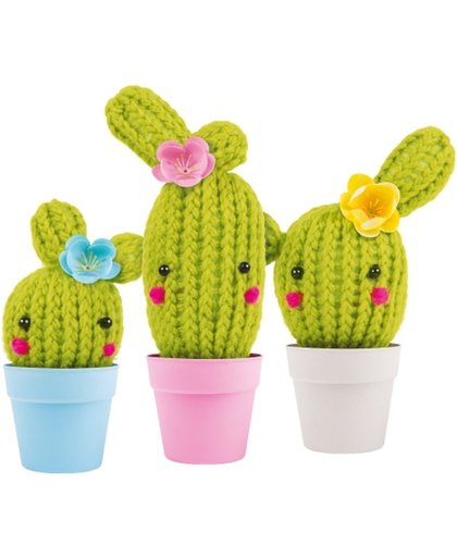 Imaginarium KNIT A CACTUS - Set Breien voor Kinderen - Cactus