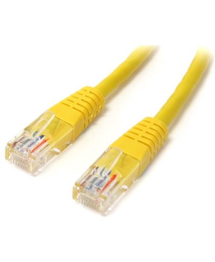 StarTech.com 10 ft Yellow Molded Category 5e (350 MHz) UTP Patch Cable 3m Geel netwerkkabel