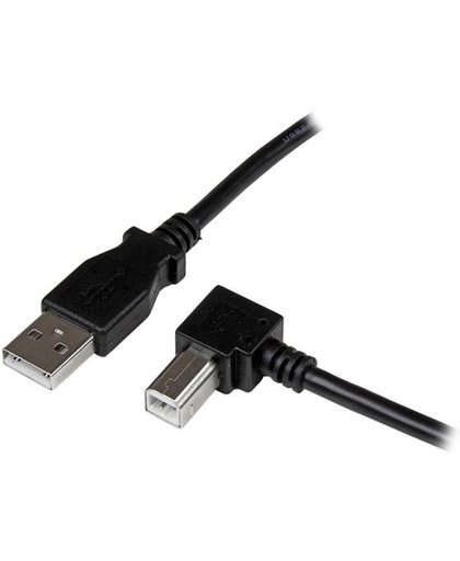 StarTech.com 2 m USB 2.0 A naar rechtshoekige B-kabel M/M USB-kabel
