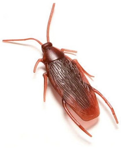 GadgetBay Fop kakkerlak speelgoed - bruin cockroach