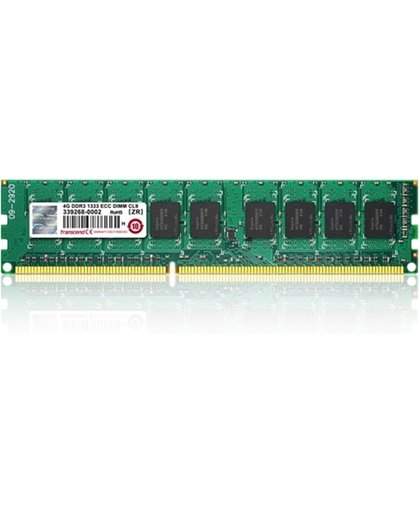 Transcend 4GB DDR3 1600 4GB DDR3 1600MHz geheugenmodule