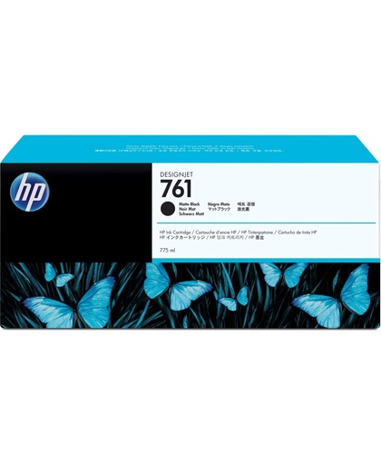 HP 761 matzwarte DesignJet , 775 ml inktcartridge