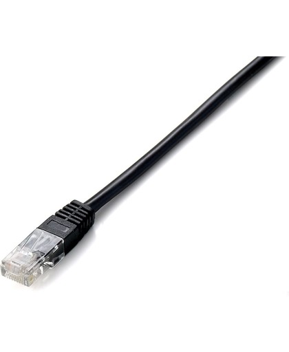 Equip Cat.5e U/UTP 10m 10m Cat5e U/UTP (UTP) Zwart netwerkkabel