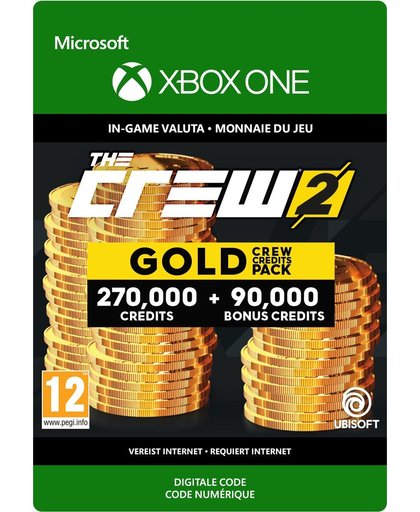 The Crew 2 Gold Crew Credits Pack - Xbox One