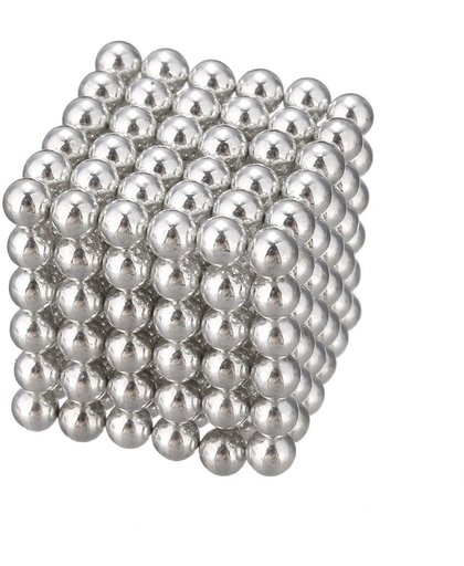 Neocube Magnetic Balls Set - Magneetballetjes - Buckyballs Magneet Ballen - Magnetische - 3MM Zilver - 216 Stuks