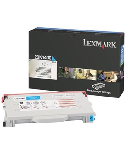 Lexmark C510 6,6K cyaan tonercartridge