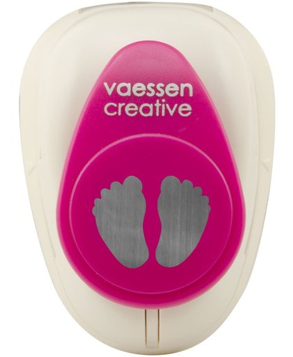 Vaessen Creative Figuurpons Baby Voetjes | Formaat M