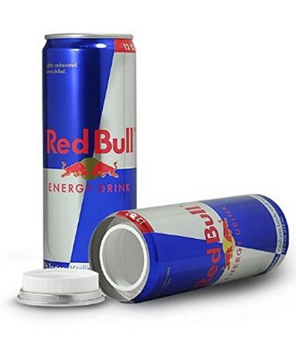 Red Bull stash can