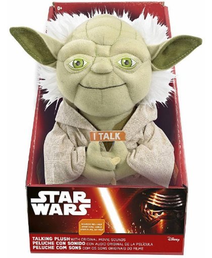 Star Wars – Talking Plush - Yoda - ± 24 cm.