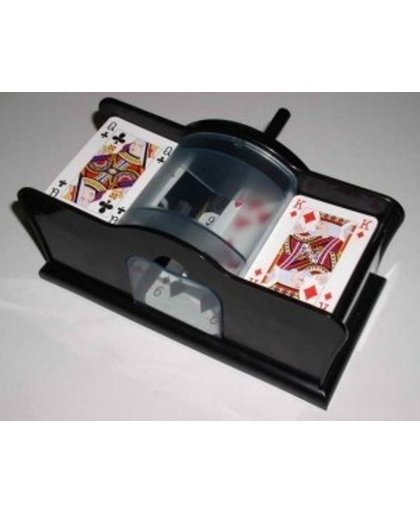 Kaartschudmachine handmatig met slinger :: HOT Sports + Toys
