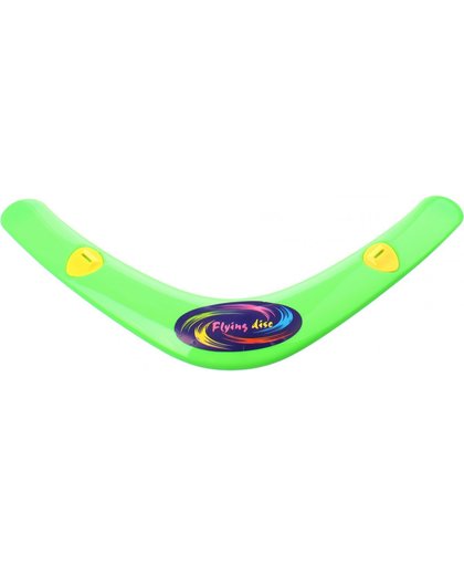 Jonotoys Flying Disc Boomerang Met Fluit 38 Cm Groen
