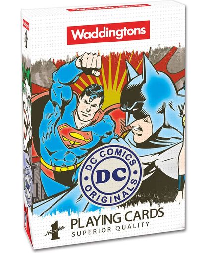 Speelkaarten DC Superheroes Retro