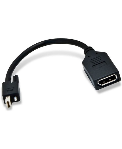 Matrox CAB-MDP-DPF kabeladapter/verloopstukje Mini DisplayPort DisplayPort Zwart