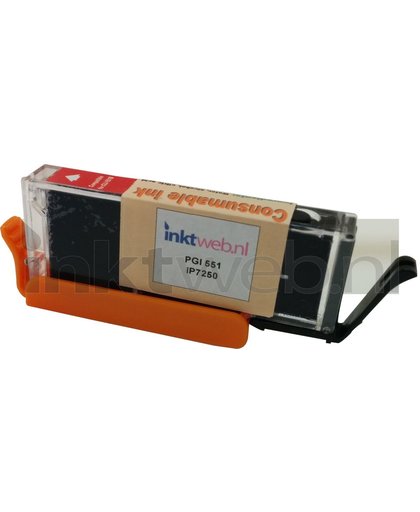 Huismerk - Inktcartridge / CLI-551BK / Zwart
