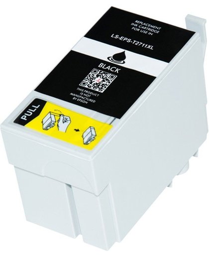 Huismerk - Inktcartridge / T2711 / Zwart - geschikt voor Epson