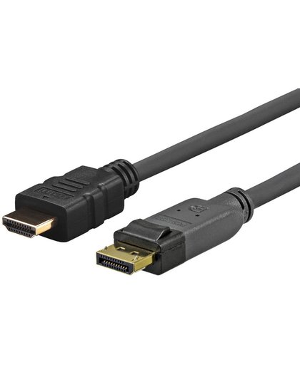 VivoLink 1.5m Displayport - HDMI 1.5m DisplayPort HDMI Zwart