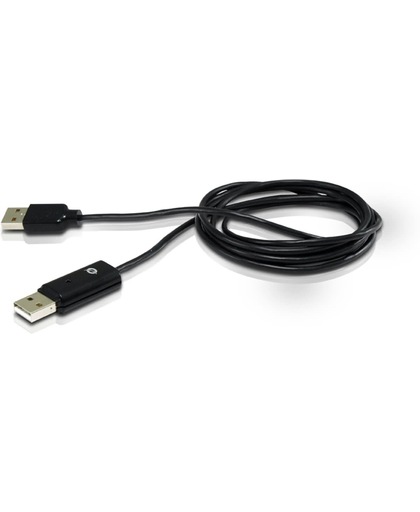 Conceptronic USB - USB 1.8m 1.8m Zwart toetsenbord-video-muis (kvm) kabel