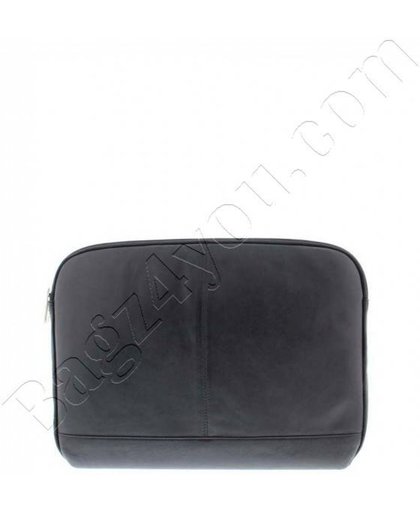Plevier Business/laptop sleeve soft nappaleer 14 Black 4077